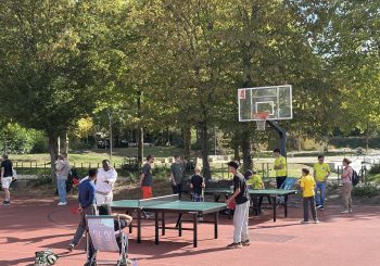 Im Bürgerpark mit dabei